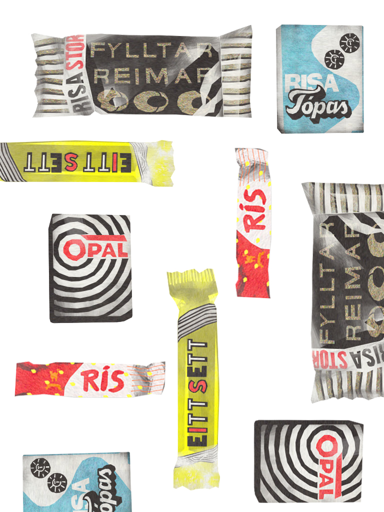 tram nguyen icelandic candy illustration
